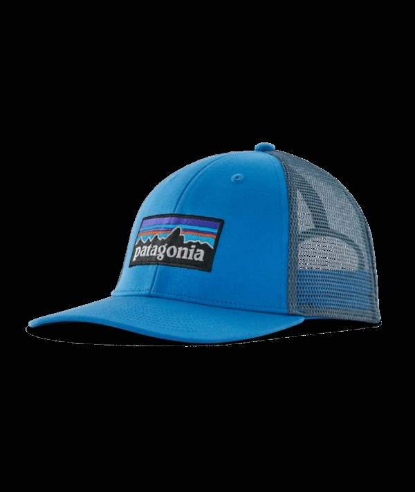 Patagonia P-6 Logo LoPro Trucker Hat - Vessel Blue